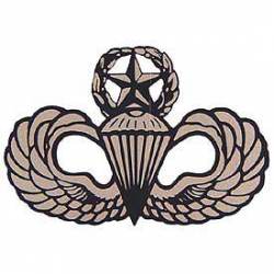 United States Army Parachute Master - Clear Window Decal