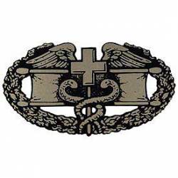 United States Army Combat Medic - Clear Window Decal