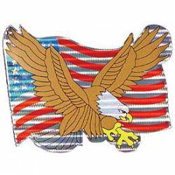 United States Of America Eagle - 12" Prismatic Sticker