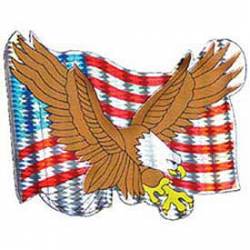 United States Of America Eagle - 6" Prismatic Sticker