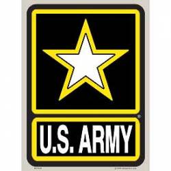 U.S. Army Logo - 12" Prismatic Rectangle Sticker