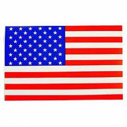 United States of America American Flag - 8" Sticker