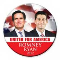 Romney Ryan United For America - Button