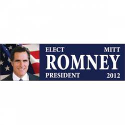 Elect Mitt Romney President 2012 - Bumper Sticker
