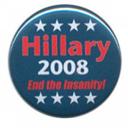 Hilary Clinton For President - Button
