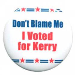I Voted For Kerry - Button