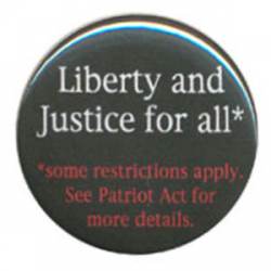 Liberty and Justice - Button