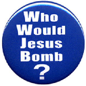 Who Would Jesus Bomb Button