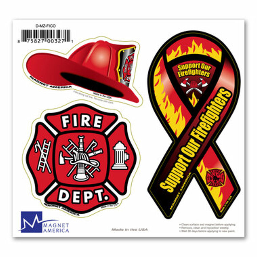 Firefighter Combo Stickers