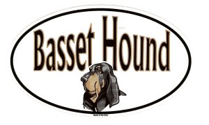 Basset Hound Sticker