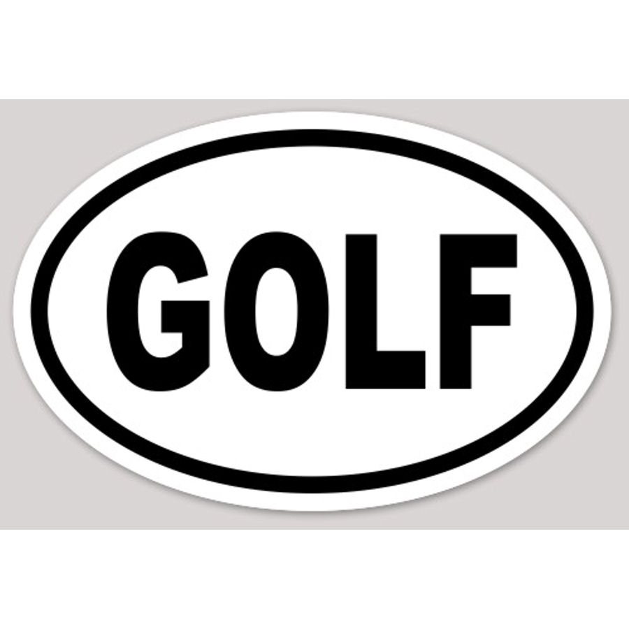 Golf Sticker