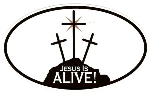 Jesus Alive Sticker