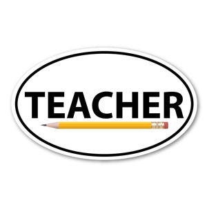 Teacher - Sticker