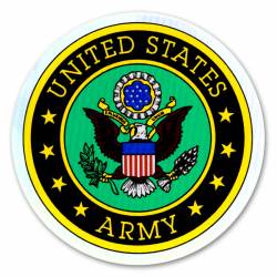 United States Army - Round Holographic Sticker