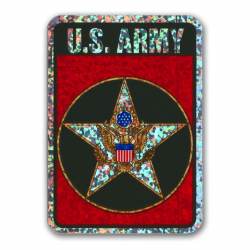 United States Army - Rectangle Holographic Sticker