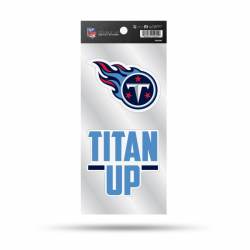 Tennessee Titans Titan Up Slogan - Double Up Die Cut Decal Set
