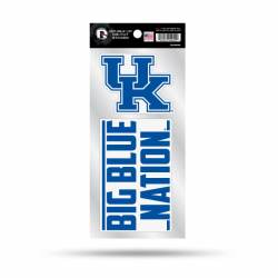 University Of Kentucky Wildcats Big Blue Nation Slogan - Double Up Die Cut Decal Set