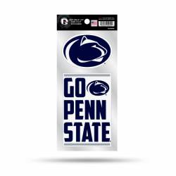 Penn State University Nittany Lions Go Penn State Slogan - Double Up Die Cut Decal Set