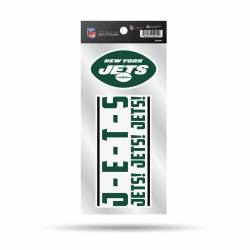 New York Jets JETS JETS JETS Slogn - Double Up Die Cut Decal Set
