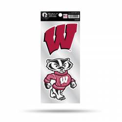 University Of Wisconsin Badgers Logo - Double Up Die Cut Decal Set