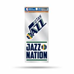 Utah Jazz Nation Slogan - Double Up Die Cut Decal Set