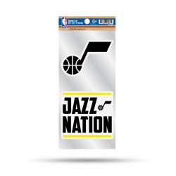 Utah Jazz 2022 Logo - Double Up Die Cut Decal Set