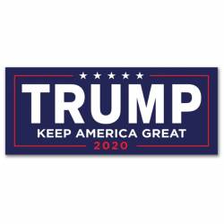 Trump For President 2020 Keep America Great Navy - Sticker