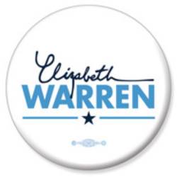 Elizabeth Warren President 2020 White - Campaign Button