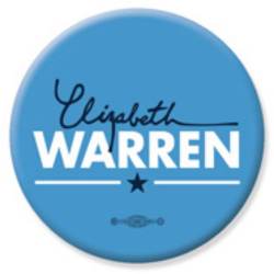 Elizabeth Warren President 2020 Light Blue - Campaign Button