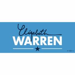 Elizabeth Warren President 2020 Blue - Bumper Sticker