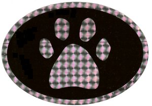 Paw Holograph Sticker