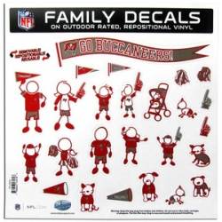 Tampa Bay Buccaneers - 11x11 Large Family Decal Set