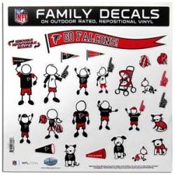 Atlanta Falcons - 11x11 Large Family Decal Set
