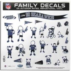 Seattle Seahawks - 11x11 Large Family Decal Set