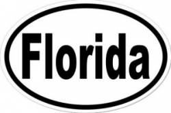 Florida - Oval Sticker