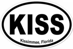 Kissimmee Florida - Oval Sticker