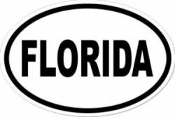 FLORIDA - Oval Sticker