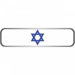 Jewish Helmet Stripe - Reflective Sticker