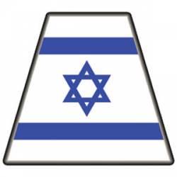 Jewish - Tetrahedron Reflective Sticker