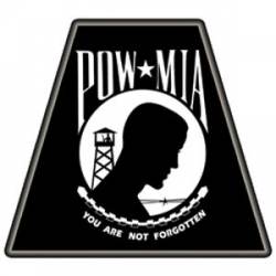 Pow Mia - Tetrahedron Reflective Sticker