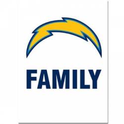San Diego Chargers - Team Family Pride Decal