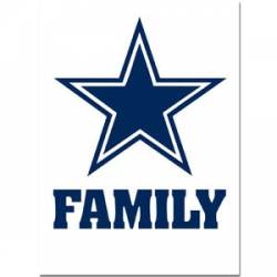 Dallas Cowboys - Team Family Pride Decal