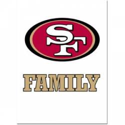 San Francisco 49ers - Team Family Pride Decal
