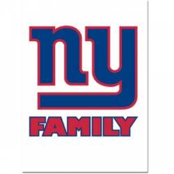New York Giants - Team Family Pride Decal