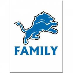Detroit Lions - Team Family Pride Decal