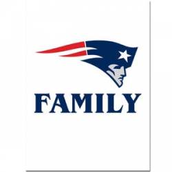 New England Patriots - Team Family Pride Decal
