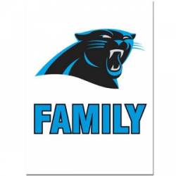 Carolina Panthers - Team Family Pride Decal