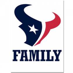 Houston Texans - Team Family Pride Decal