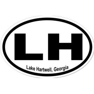 Lake Hartwell Georgia - Sticker