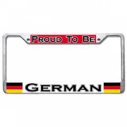 German - License Plate Frame